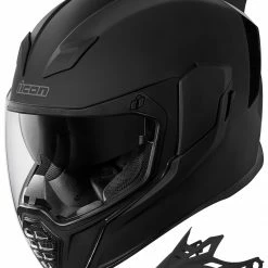 Outlet Icon Store -Outlet Icon Store icon airflite moto rubatone helmet rubatone black 7 scaled