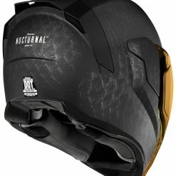 Cheap 🥰 Icon Airflite Nocturnal Helmet 👏 -Outlet Icon Store icon airflite nocturnal helmet black 5 scaled