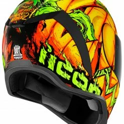 Promo ❤️ Icon Airform Trick Or Street Helmet 😀 -Outlet Icon Store icon airform trickor street helmet orange 12 scaled
