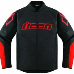 Hot Sale 🌟 Icon Hooligan CE Jacket 😍 -Outlet Icon Store icon hooligan ce jacket black red 2 scaled